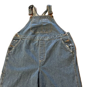 Maternity jean overalls, in good condition